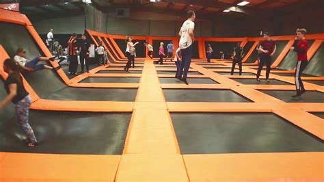 Bounce Indoor Trampoline Park - YouTube