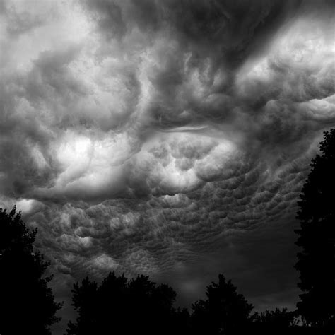 Sky drama in black and white | Clouds, Summer storm, Storm clouds