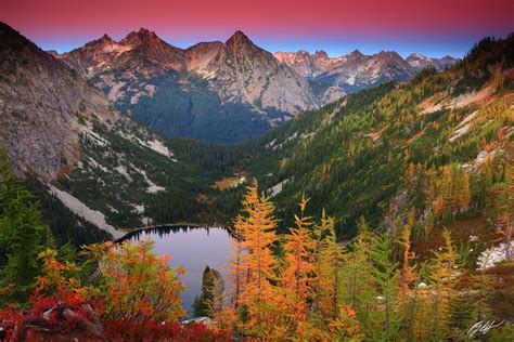 F093 Golden Larch and Lann Ann, Maple Pass, Washington | Randall J Hodges Photography