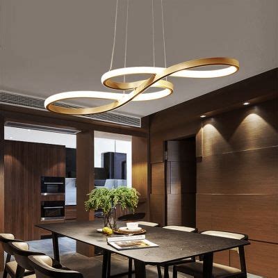 Post Modern Small/Large LED Chandeliers 29.53 Dining Room Decor Modern, Dining Room Lighting ...