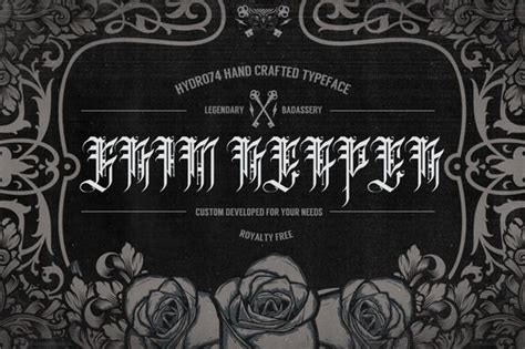 Grim Reaper | Typeface, Letterpress font, Hipster fonts