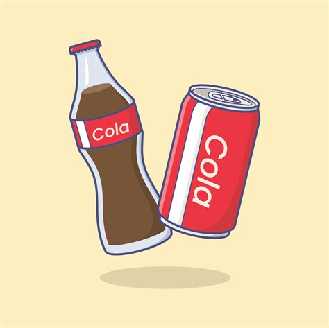 cute cartoon cola drink 20792783 Vector Art at Vecteezy