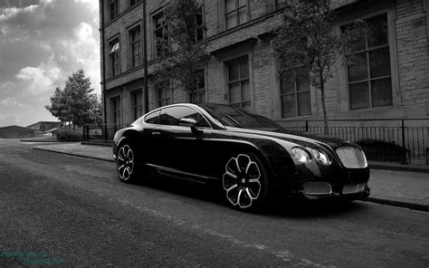 Black Bentley Continental GT v12 wallpaper ~ The Wallpaper Database