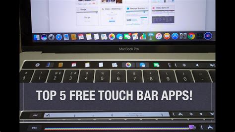 Top 5 Free apps for the Macbook Pro Touch Bar - I use 1 and 5 every day! - YouTube