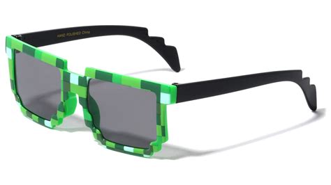 Kids Minecraft Pixel Sunglasses