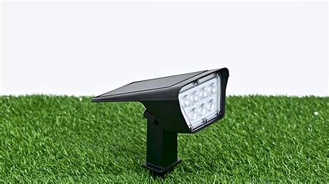 Home Outdoor Lighting Spot Lights Waterproof Led Solar Powered Spotlight Garden Light - Buy ...