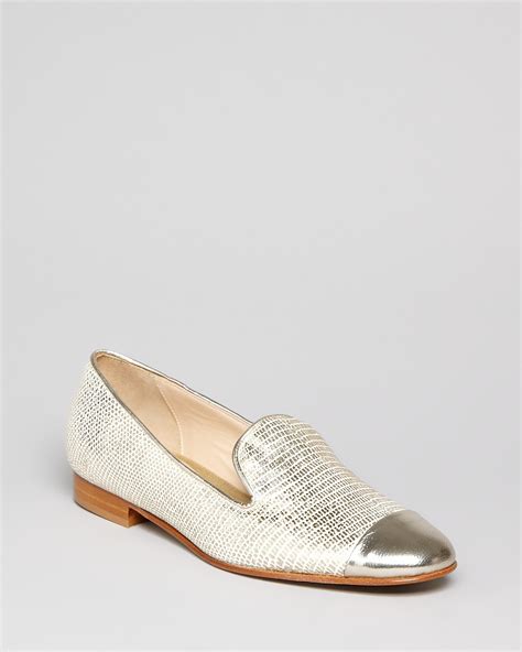 Delman Flats - Kyle Printed Smoking | Bloomingdale's