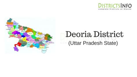 Deoria district With Talukas in Uttar Pradesh State