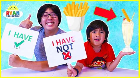 Never Have I Ever Kids Edition with Ryan ToysReview! - YouTube