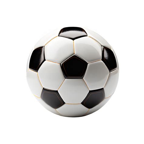 soccer ball isolated on transparent background ,ball with hexagonal ...