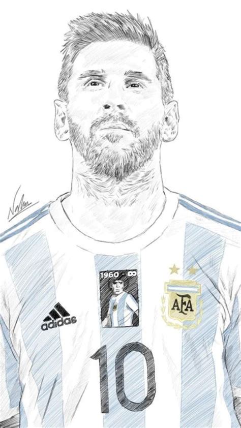 Actualizar más de 76 messi para dibujar a lapiz última - vietkidsiq.edu.vn