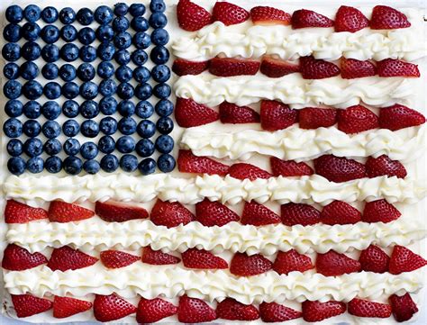 4th of July Flag Cake » With Sprinkles on Top