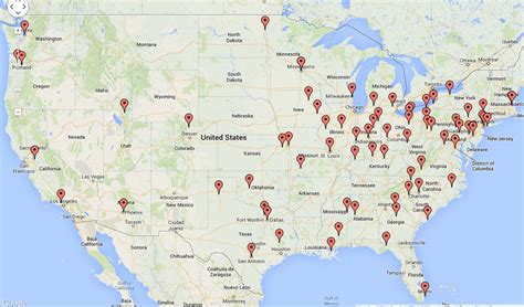 Interactive Map Of Us Colleges And Universities – Map Vector