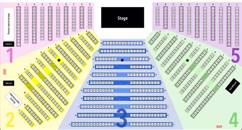 Seating Charts | The Ridgefield Playhouse