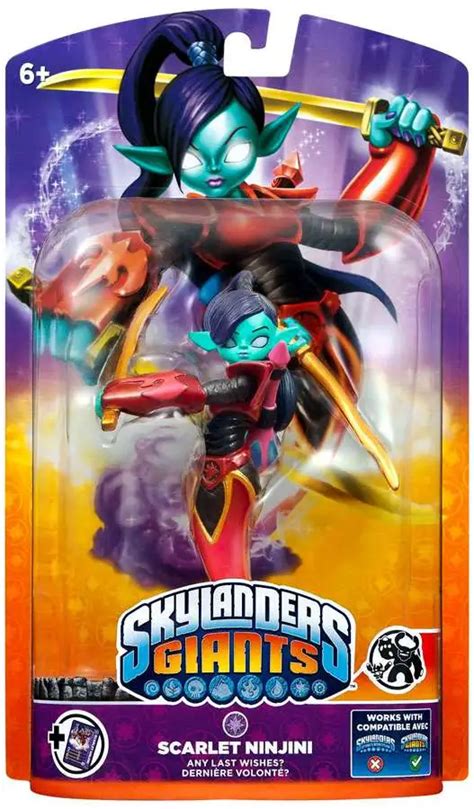 Skylanders Giants Scarlet Ninjini Figure Pack Loose Activision - ToyWiz