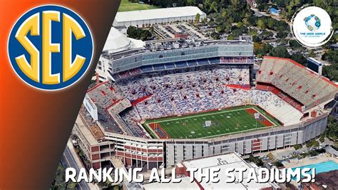 SEC Football Stadiums RANKED! - YouTube