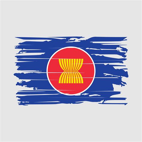 Asean Flag Brush Vector 20089003 Vector Art at Vecteezy