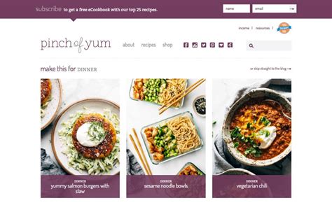 20 Best Food Blog Designs To Cherish For Inspiration 2022 - Colorlib