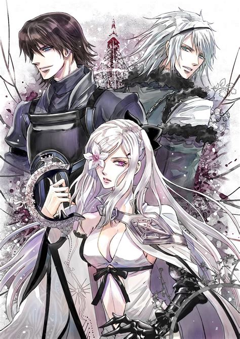 NieR: RepliCant Nier, Drakengard Caim & Zero Nier Characters, Manga ...