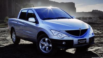 Ssangyong Actyon Sports Pick Up 200Xdi specs, dimensions