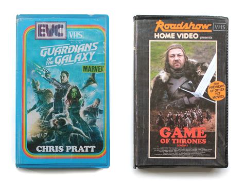 Today's Hit Movies Reimagined Perfectly as '80s VHS Tapes | WIRED