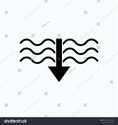 Deep Icon Water Depth Symbol Vector: เวกเตอร์สต็อก (ปลอดค่าลิขสิทธิ์ ...