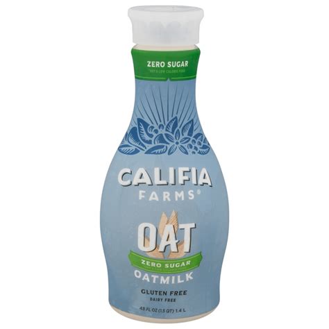 Save on Califia Farms Oat Milk Zero Sugar Dairy & Gluten Free ...