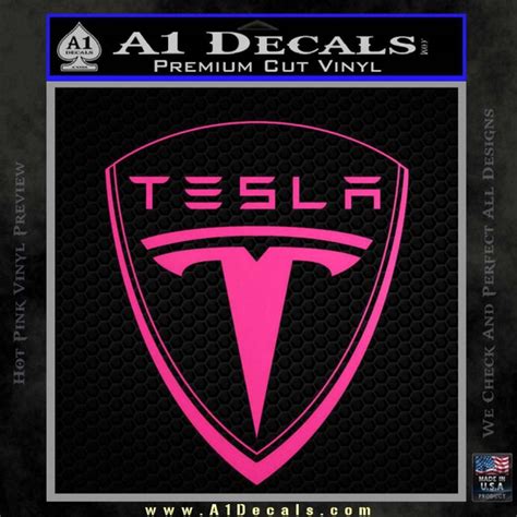 Tesla Motors Emblem Decal Sticker » A1 Decals