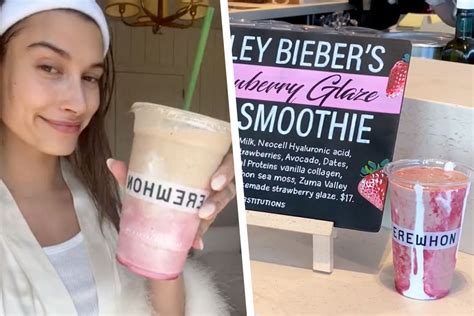 How to Make Hailey Bieber's $17 Erewhon Smoothie at Home - Brightly