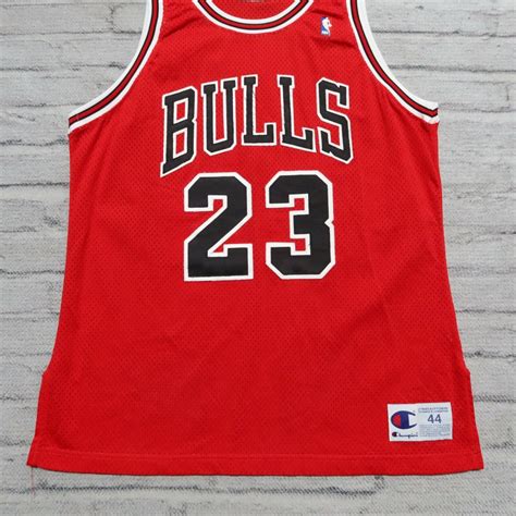 Vintage 90s Chicago Bulls Michael Jordan Basketball Jersey Champion Pro Cut Sewn | eBay