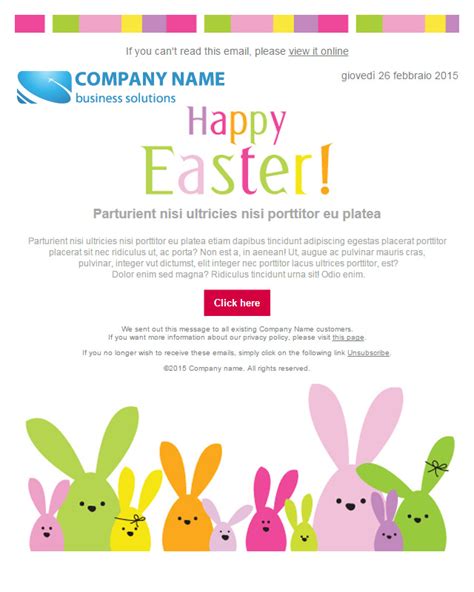 50 FREE Easter Email Templates for SendBlaster