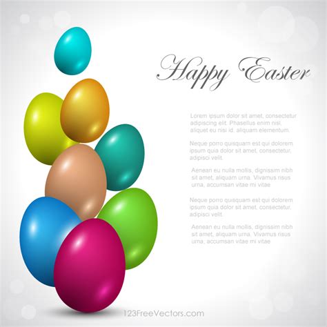 Colorful Easter Background by 123freevectors on DeviantArt