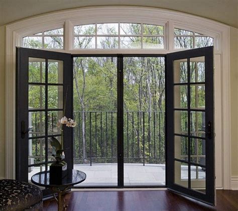 Image result for large glass doors commercial | French doors exterior, French doors with screens ...