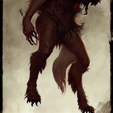 werewolf vampire lord hybrid, fantasy game art by greg | Stable Diffusion