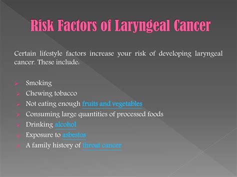 Larynx Throat Cancer Symptoms