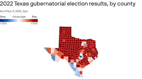 Texas county election results underscore Republican dominance - Axios ...