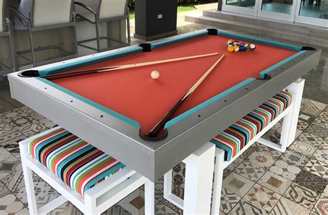 Outdoor Pool Tables | Blatt Billiards | Outdoor pool table, Pool table dining table, Best pool ...