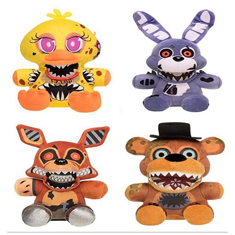 Fnaf Plushies All Characters Twisted Ones Foxy Five Nights | Hot Sex Picture