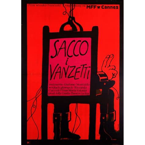 Sacco and Vanzetti, Polish Movie Poster