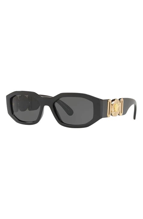 Versace Biggie 53mm Round Sunglasses | Nordstrom