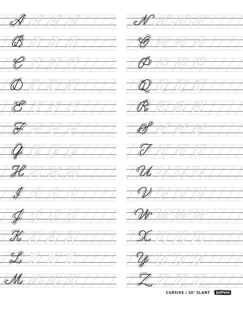 Cursive Writing Practice Sheets Printable - Printable Form, Templates and Letter