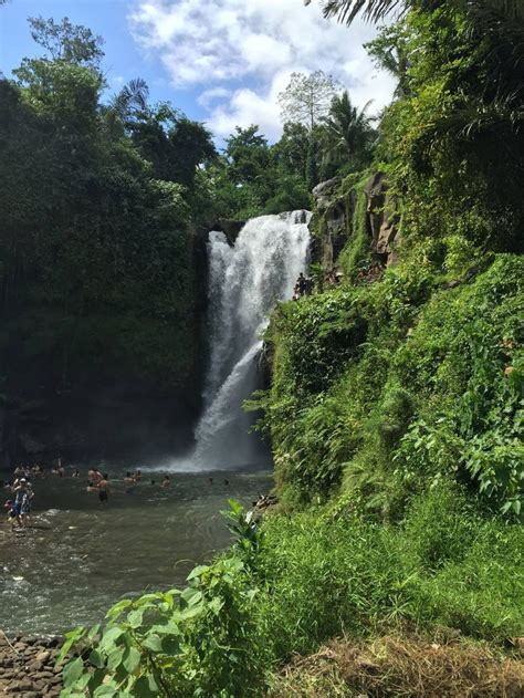 I remember swimming behind this magnificent waterfall and seeing in the ...