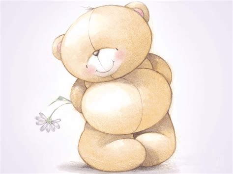 Teddy Bear Cartoon Wallpaper