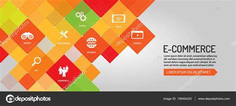 E-Commerce banner — Stock Vector © garagestock #138454220