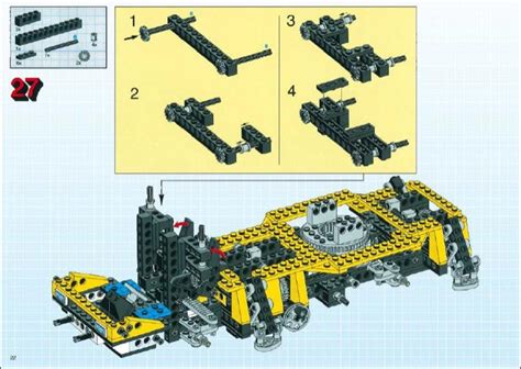 LEGO 8431 Pneumatic Crane Truck Instructions, Technic - {None}