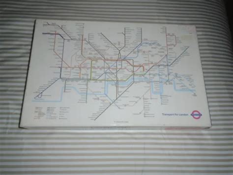 LONDON UNDERGROUND MAP Jigsaw Puzzle 1000 Pieces £5.00 - PicClick UK