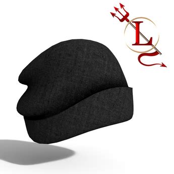 Second Life Marketplace - Black Beanie Hat