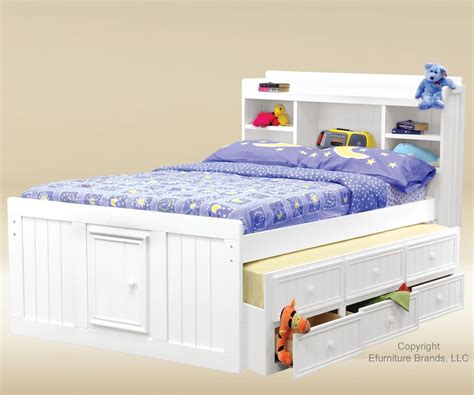 Kids Trundle Bed Drawers