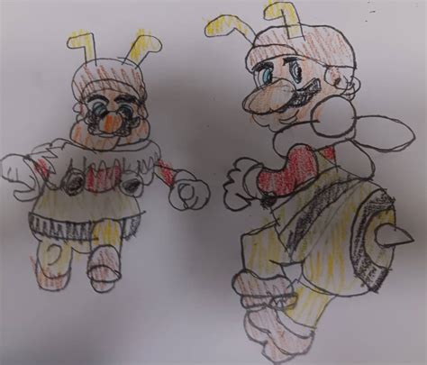 Mario bee by Sagovir on DeviantArt