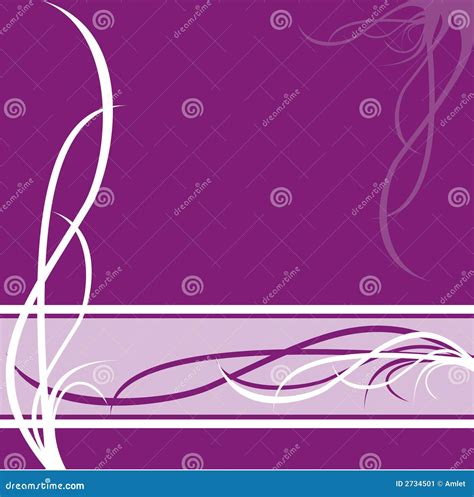 Pattern On Violet Background Stock Vector - Illustration of elegant, image: 2734501